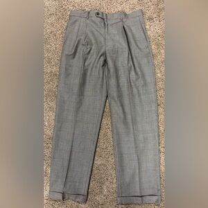 Daniel Cremieux houndstooth wool trousers 36x32